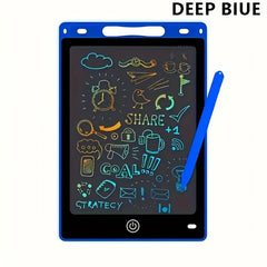 Colorful LCD Drawing Tablet for Kids, Erasable Doodle Board