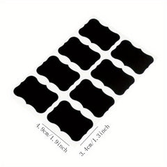 Chalkboard Label Sticker for Glass Bottles