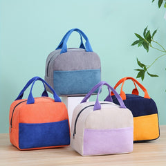 Space Themed Lunch Box Tote Bag Insulated Cooler for Outdoor Adventure