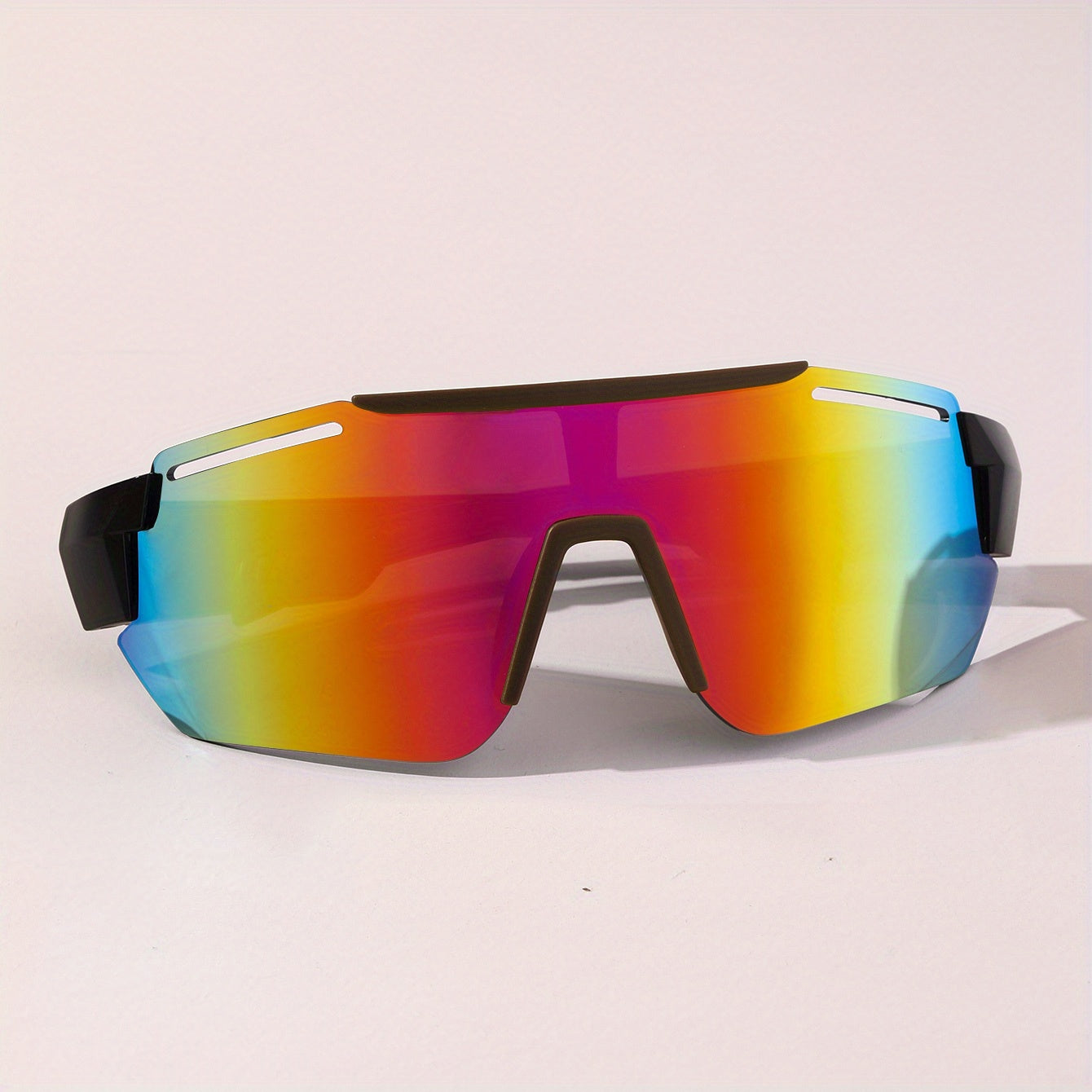 Y2K Sports Sunglasses Wrap Around Shield UV400