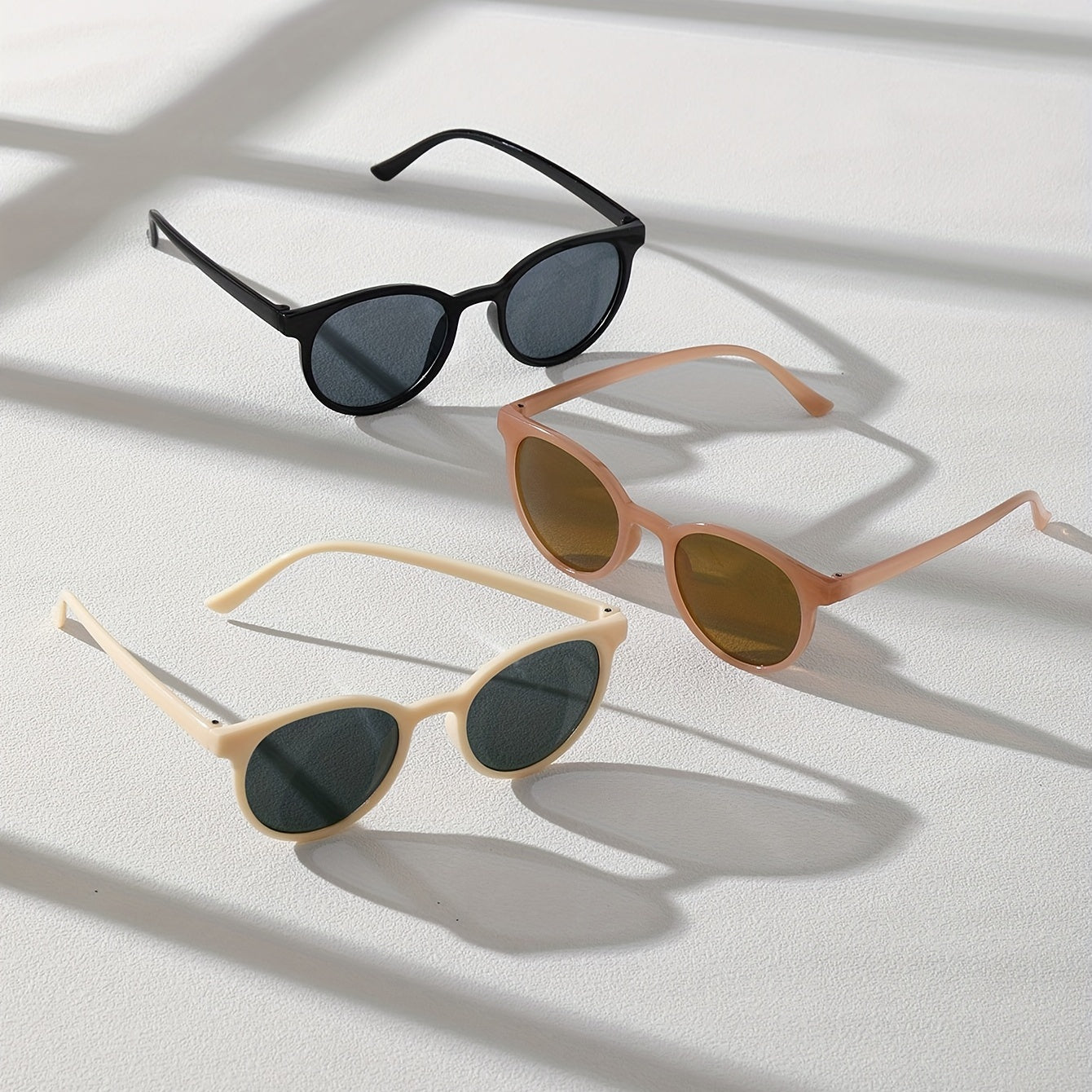 Round Sunglasses UV400 Outdoor Sun Shades Glasses