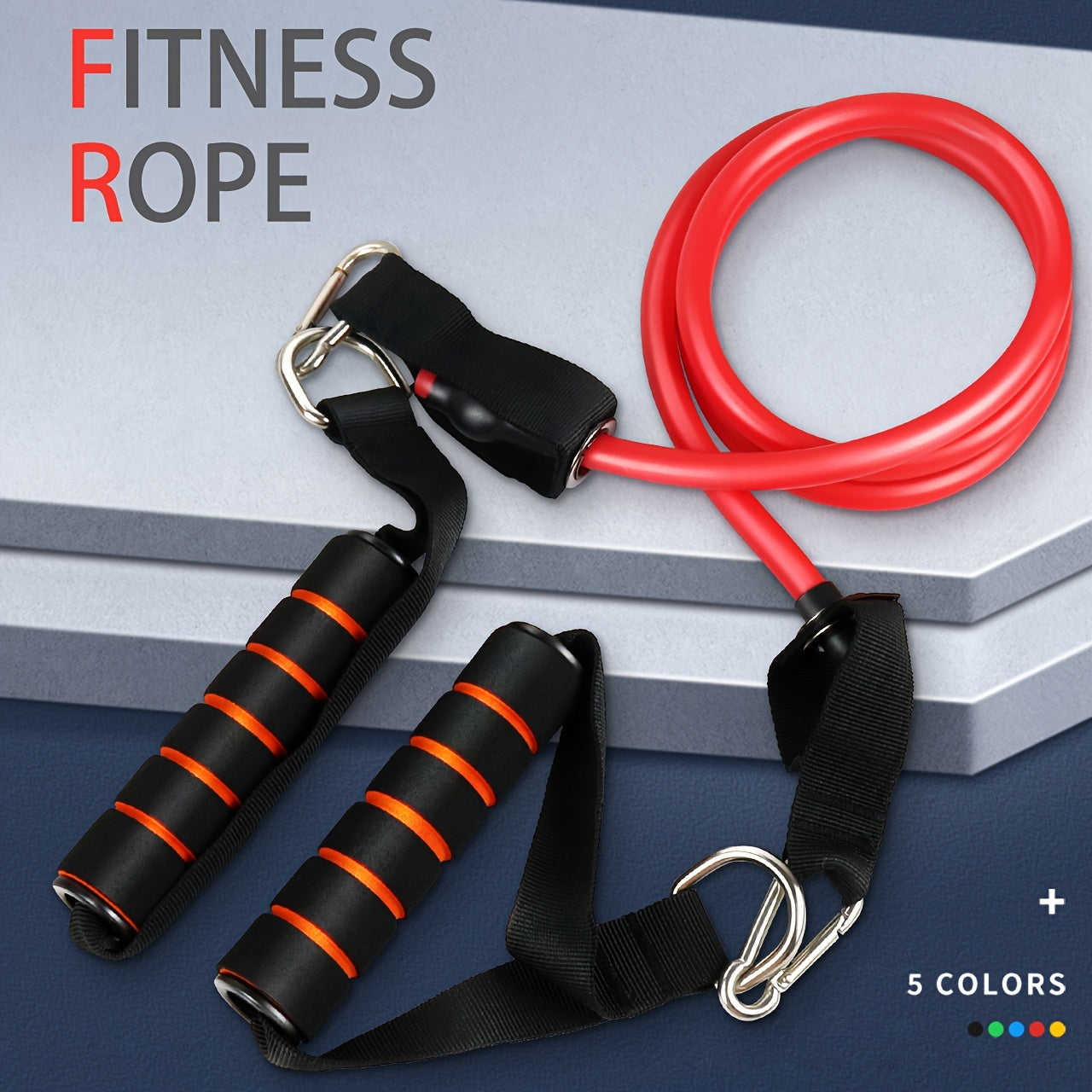 TPE Resistance Bands for Yoga Pilates Gym Exercise