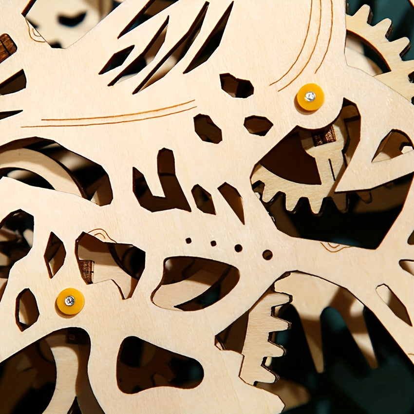 3D Wooden Puzzle For Adults - Moon Jigsaw Puzzle