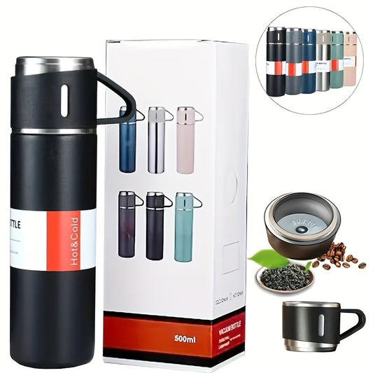 500ml Stainless Steel Vacuum Cup With Lid