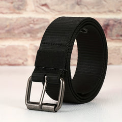 Men's Canvas Belt Pin Buckle Belt Canvas Waistband Outdoor Casual Jeans Belt