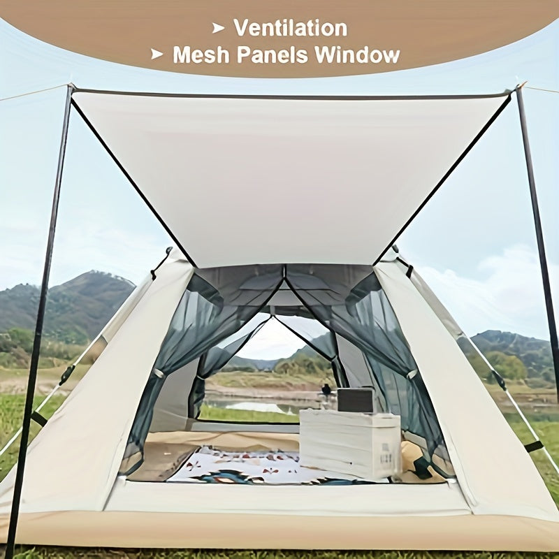 Portable Folding Tent 210D Oxford Cloth Tent For Camping