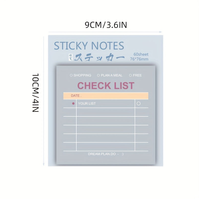 Cute Cartoon Sticker Memo Notebooks
