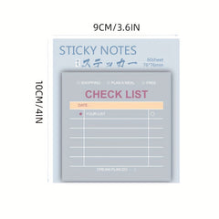 Cute Cartoon Sticker Memo Notebooks
