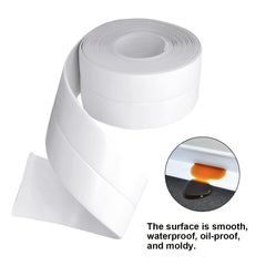 Waterproof Caulk Tape Sealant Strip Kitchen Bathroom Self Adhesive Tub Sealing