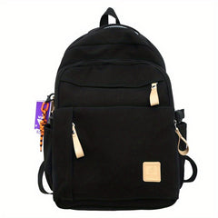 Preppy Style Laptop Backpack for Teenagers