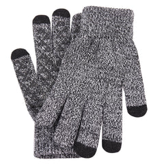 Men's Warm Knitted Gloves Velvet Non-slip Touch Screen Gloves