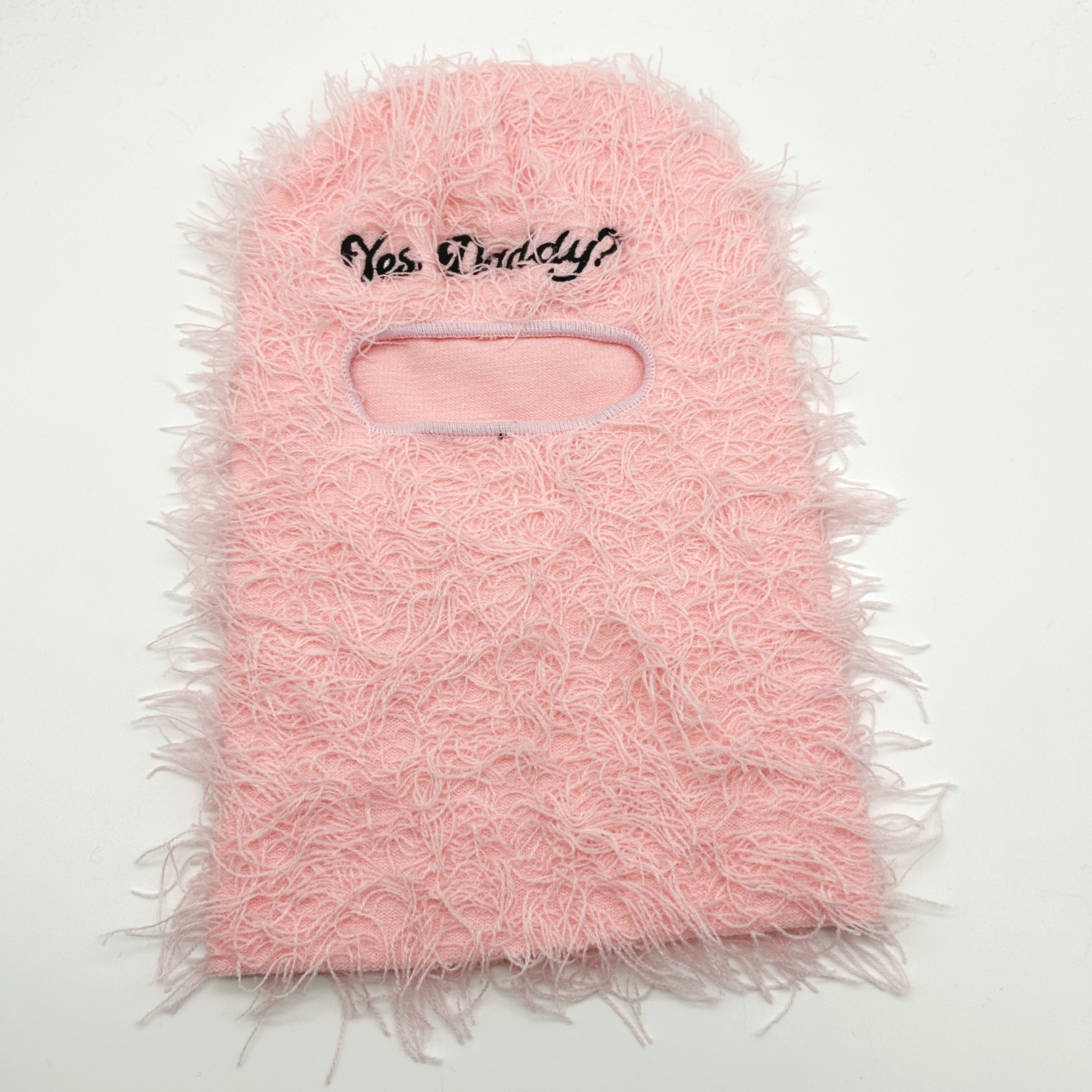 Distressed Knitted Ski Mask with Windproof Advantage