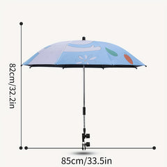 Baby Stroller Parasol Sunshade Outdoor Rain Umbrella