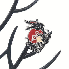 Warrior Brooch Anime Characters Badge Clothing And Bags Accessories