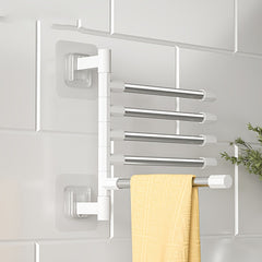 Swivel Towel Bar Stainless Steel Wall Mounted Towel Holder