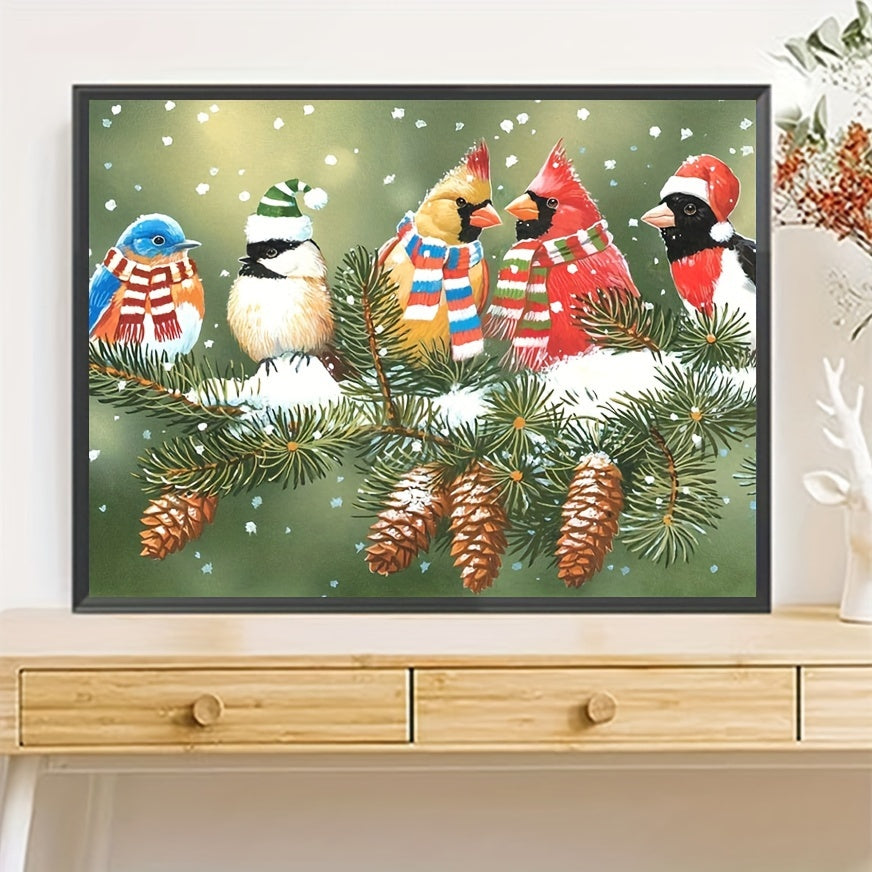 Bird Pattern Canvas Painting Poster for Home Wall Decoration
