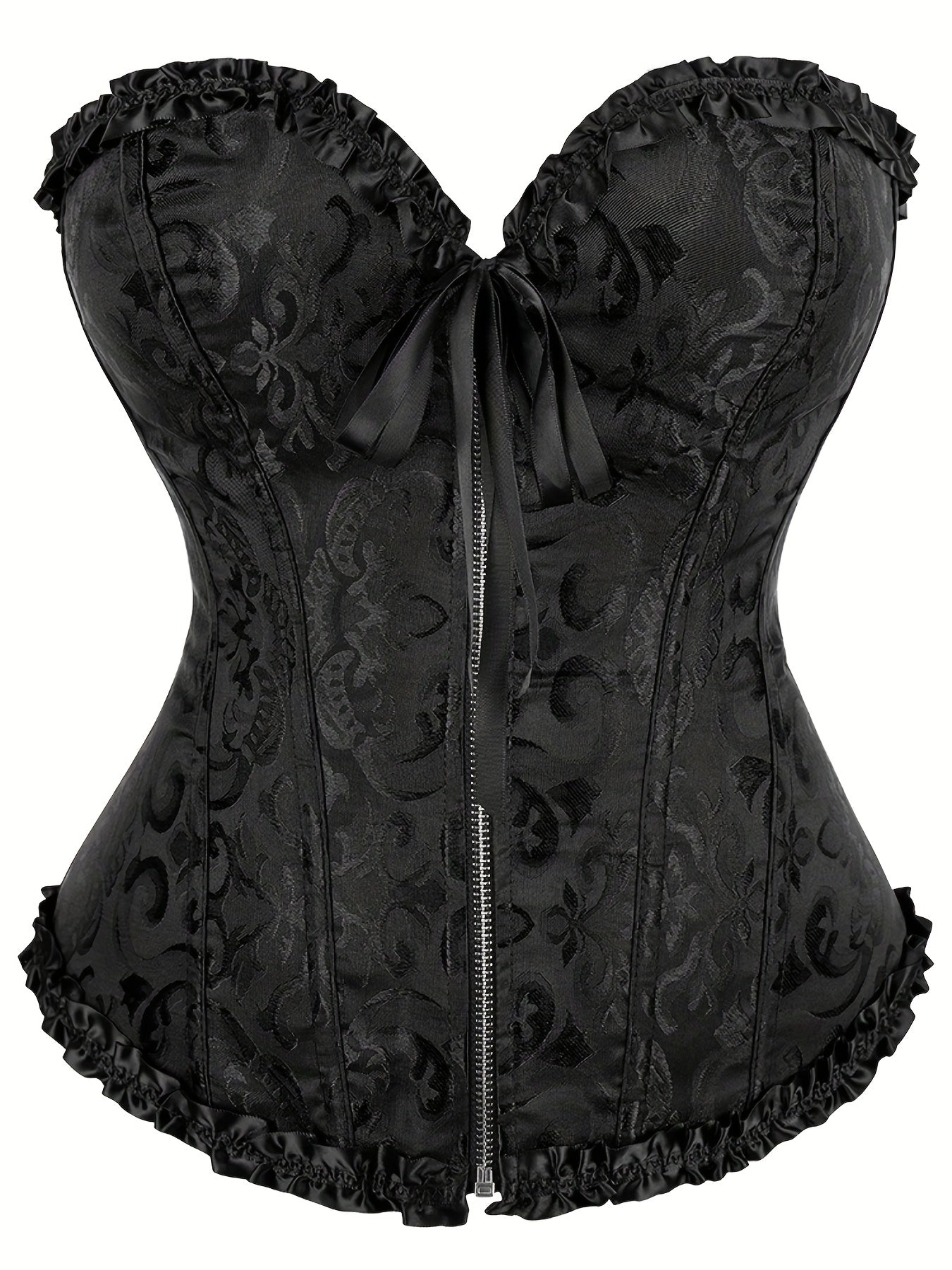 Strapless Corset Bustier Tummy Control Body Shaper
