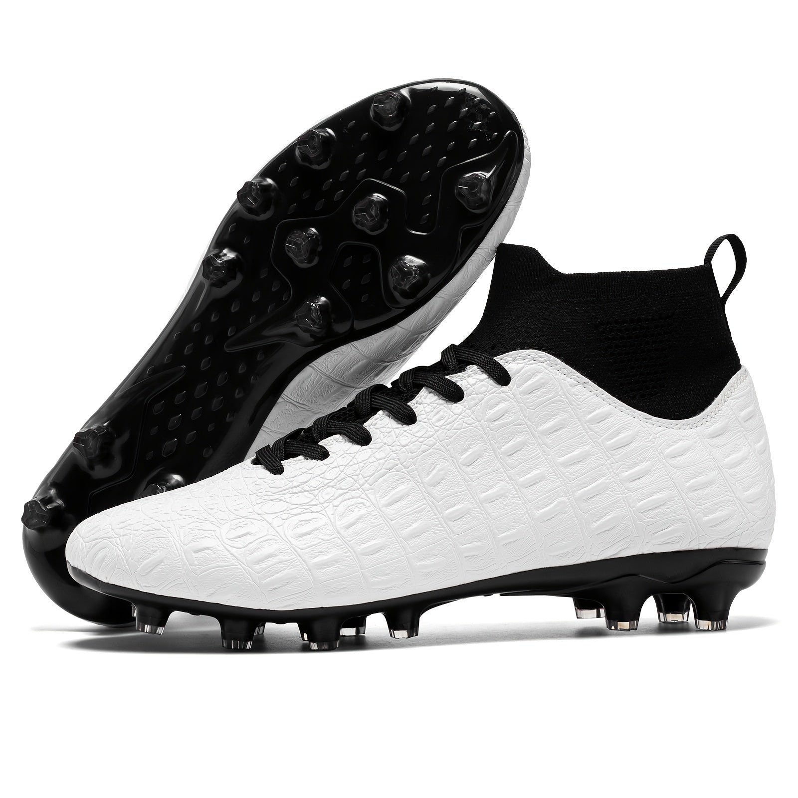 Men's AG Anti Skid Spiked Soccer Shoes for Outdoor & Indoor Games