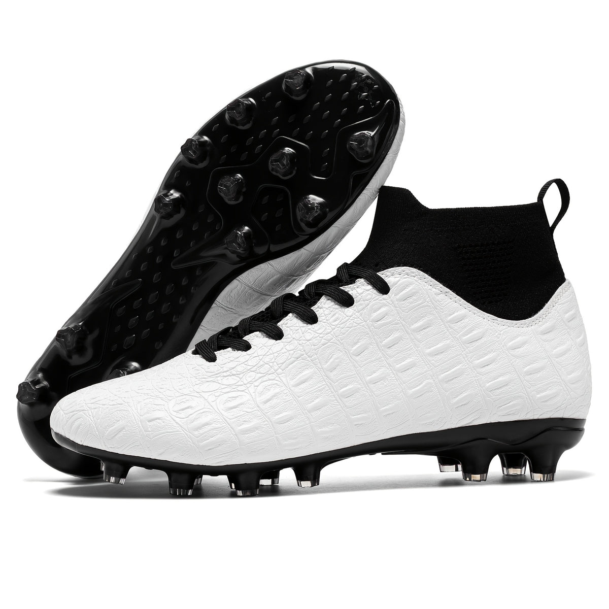 Men's AG Anti Skid Spiked Soccer Shoes for Outdoor & Indoor Games