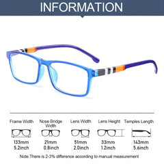 Men's Anti Light Glasses Spring Leg HD Glasses For Elders