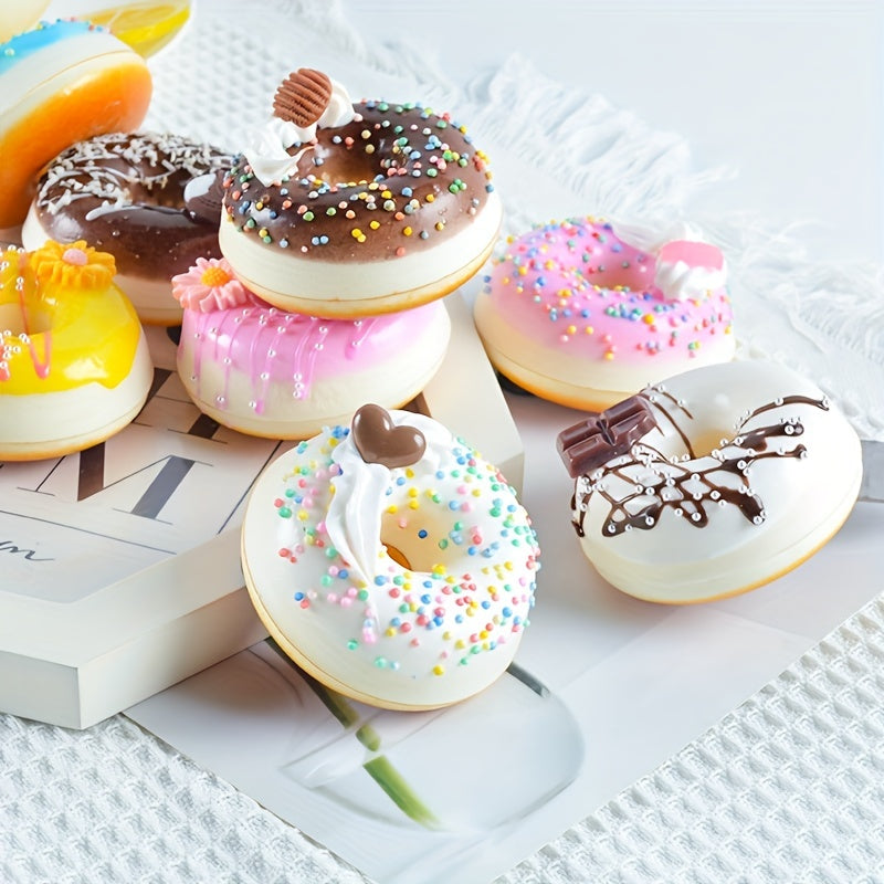 Donut Baby Food Play Model Refrigerator Sticker