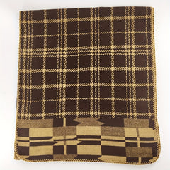 Geometric Plaid Jacquard Shawl Wrap Boho Cape