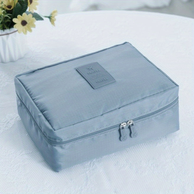 Waterproof Square Makeup Bag Lightweight Travel Storage Bag