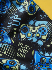 Boys Gamepad Print Shorts Comfortable Summer Clothes