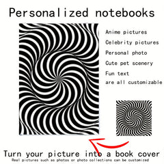 Personalized Photo Notebook Waterproof Soft Cover High Paper for Journaling