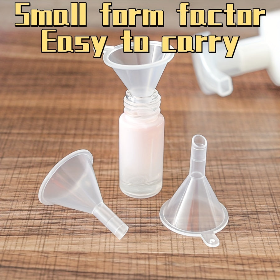 25pcs Mini Funnel for Liquid Dispenser - Small Household Funnel