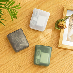 Portable Data Cable Storage Box Earphone Charger Organizer