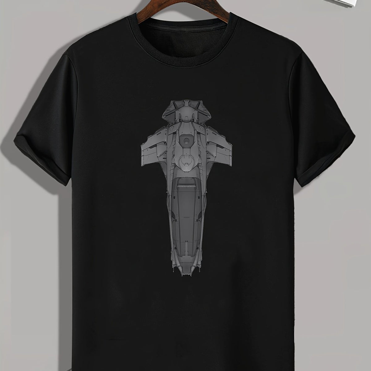 Boat Print Men's Graphic T shirt Casual Comfy Tees For Summer