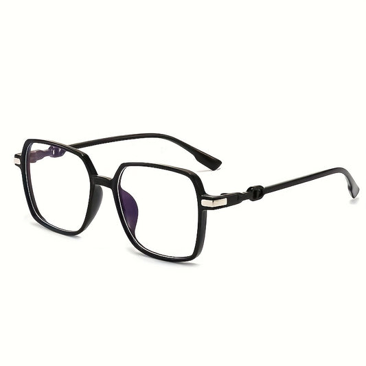 Light Blocking Glasses Jelly Square Clear Lens Computer Glasses