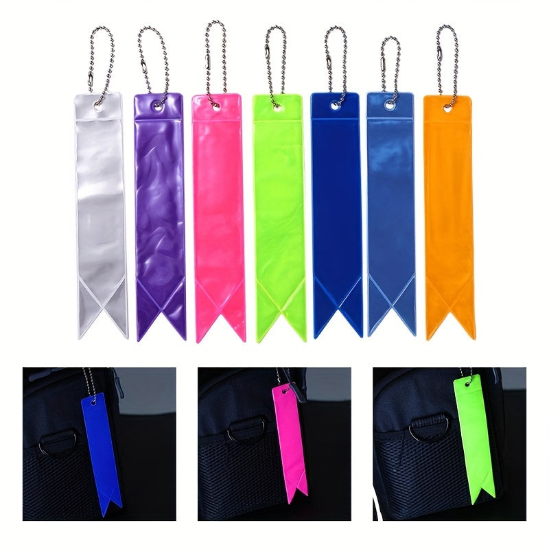 Reflective Keychain Bag Backpack Pendant Safe Ornaments