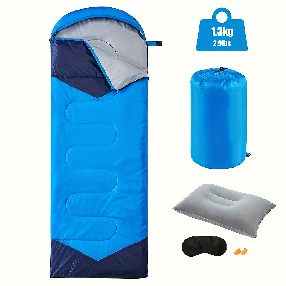 Lightweight Waterproof Sleeping Bag for Outdoor Camping