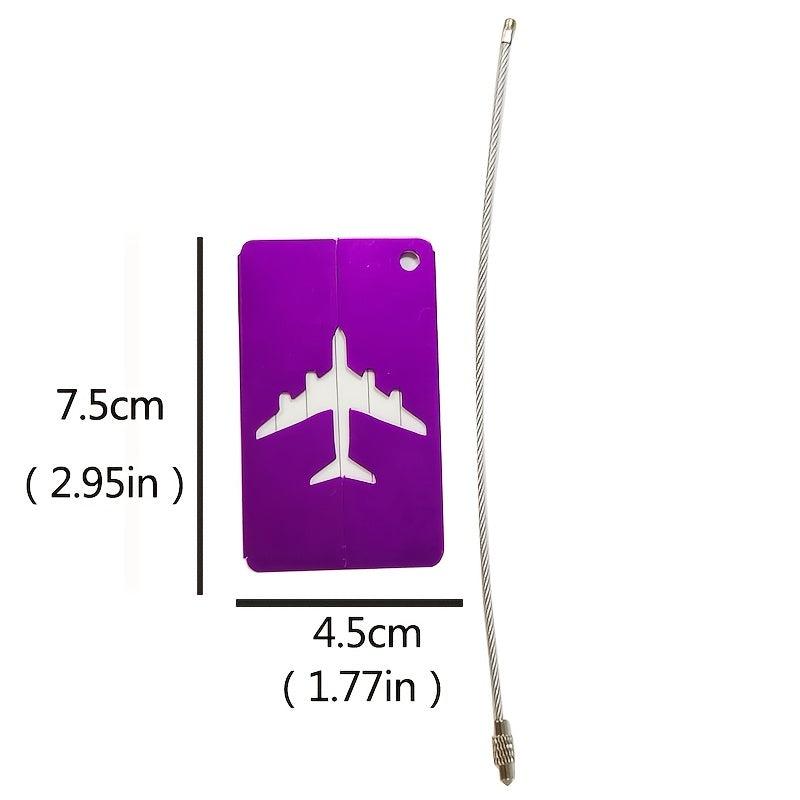 Aluminum Alloy Luggage Tag Metal Luggage Tag