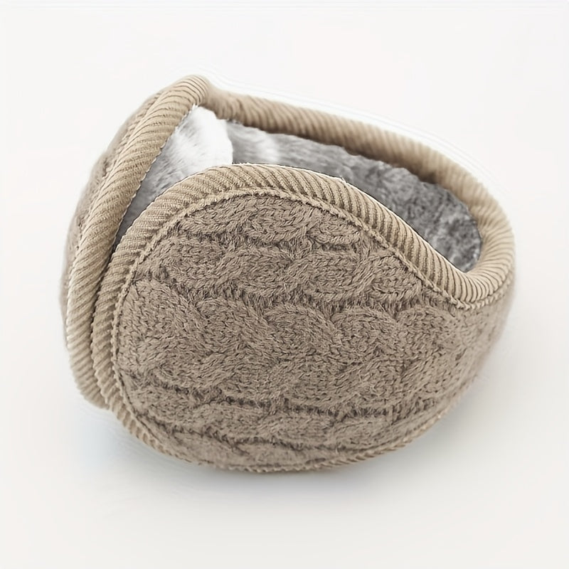 Foldable Fleece Earmuffs, Cold Weather Protection, Winter Outdoor