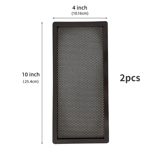 2pcs Floor Vent Cover Air Vent Filters Vent Mesh Covers For Wall Ceiling Floor