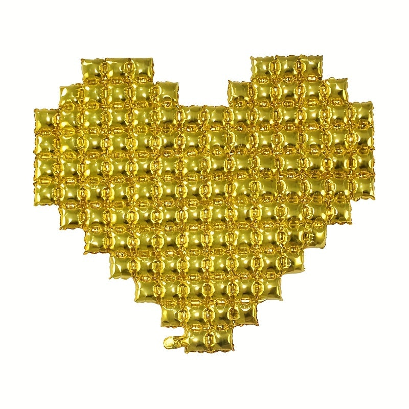 Heart Shaped Balloons Backdrop Photoshoot Party Decorations