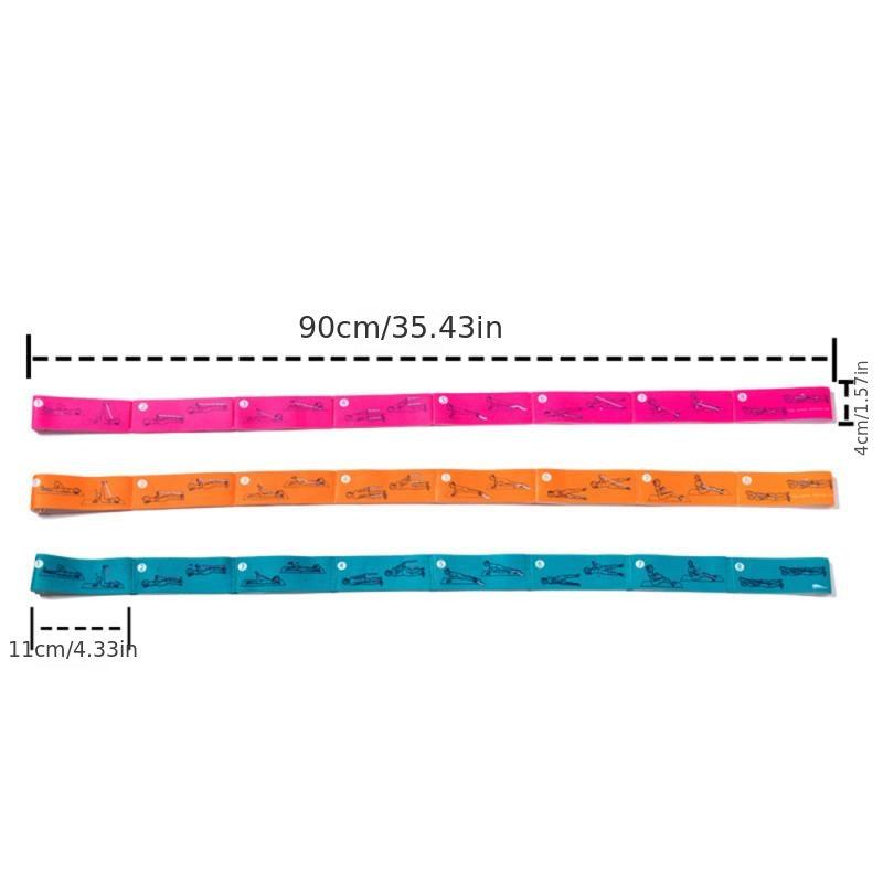 Durable Yoga Stretching Band for Home Exercise and Pilates