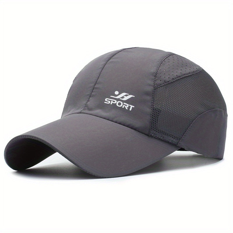 Men's Outdoor Sports Hat Quick Drying Breathable Baseball Cap