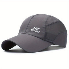 Men's Outdoor Sports Hat Quick Drying Breathable Baseball Cap