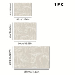Absorbent Dish Drying Pad for Kitchen Countertop