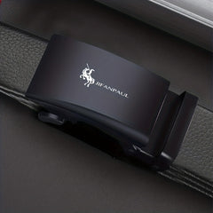 Men's PU Leather Automatic Buckle Belt No Buckle