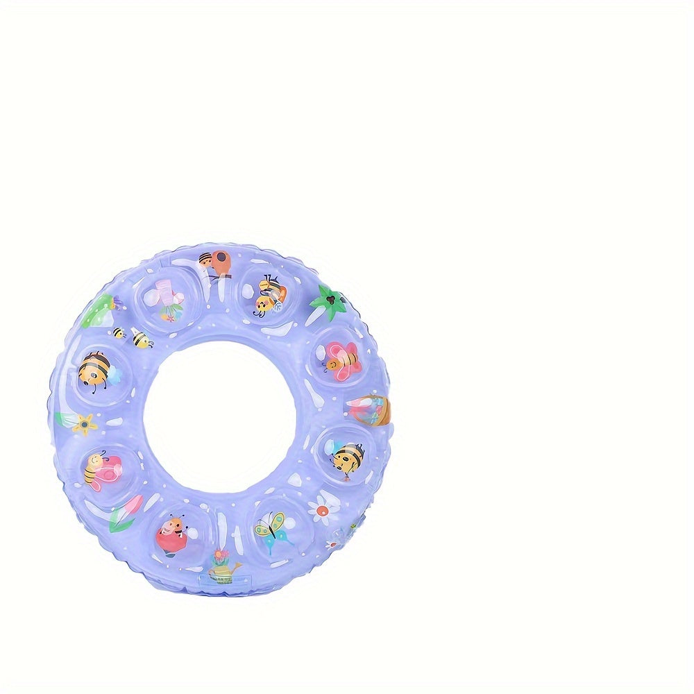 Inflatable Double Layer Swimming Ring for Pool