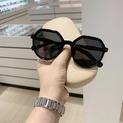 Vintage Round Thin Sunglasses Women Outdoor Shades Eyewear