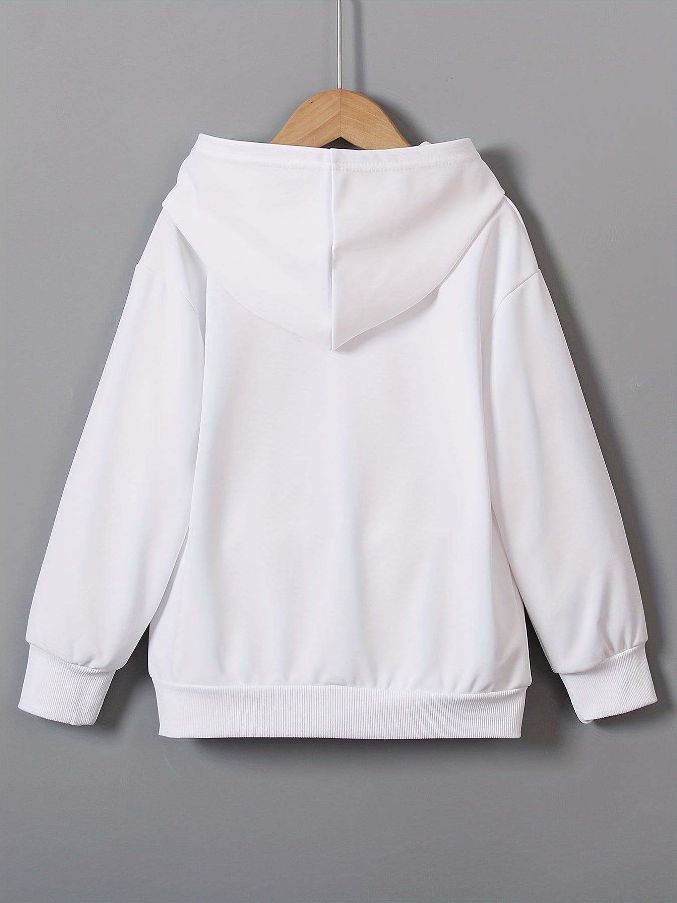 Girls' ''First Grade'' Print Hoodie Sweatshirt Long Sleeve Hooded Pullover