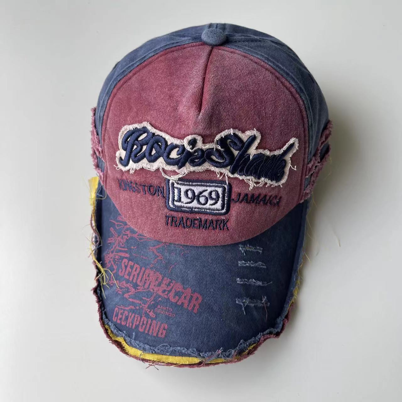 Men's High Letters Embroidered Baseball Cap Snapback Hip hop Cap