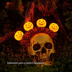 Halloween Light Up Pumpkin Headband Party Supplies