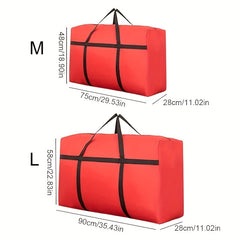 Large Capacity Clothes Storage Zipper Bag Dustproof Quilt Organizer Bag